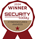 Badge du prix CyberSecured 2024