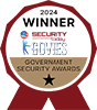 Logo de vainqueur des Security Today GOVIES Government Security Awards 2024